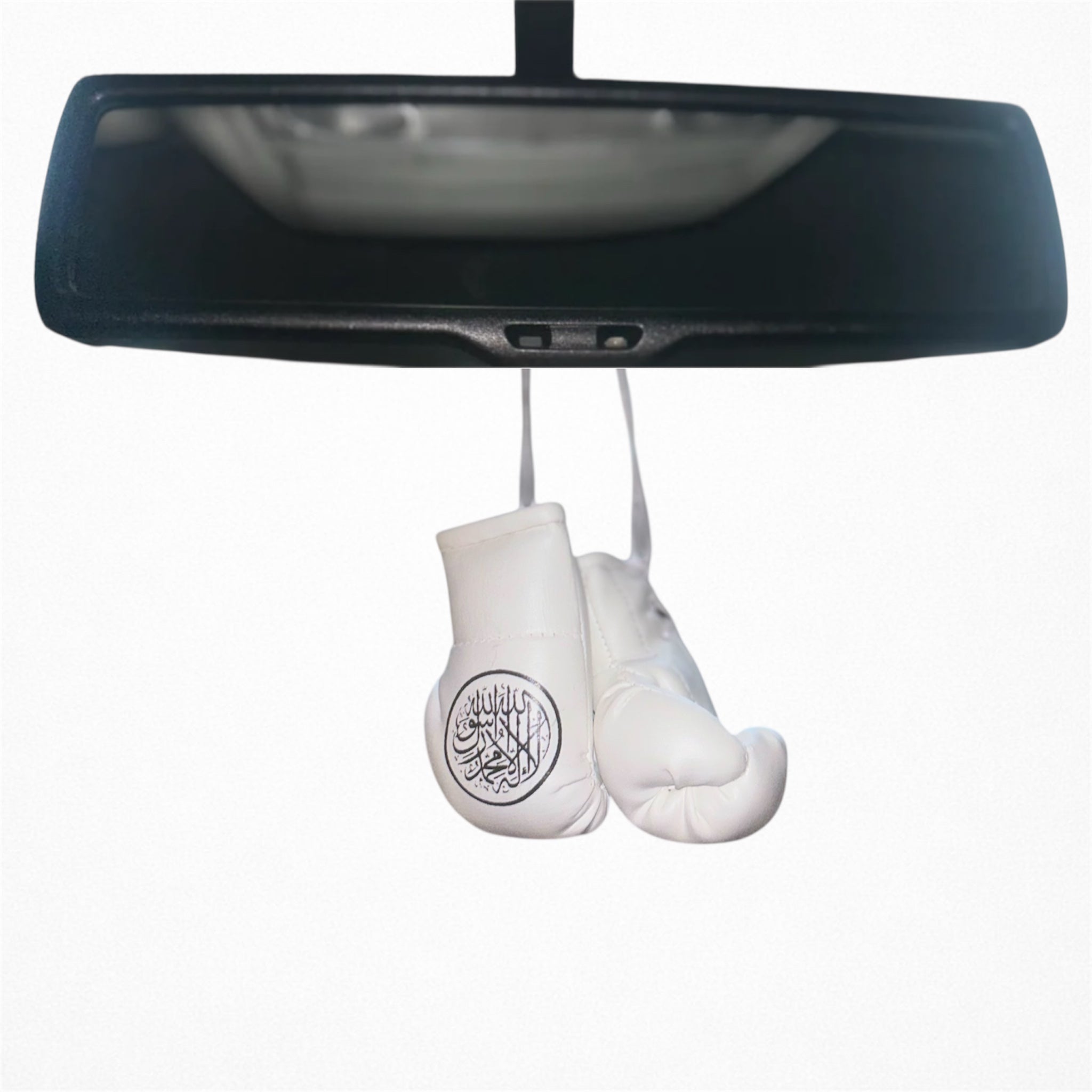 Miniature shahada boxing gloves