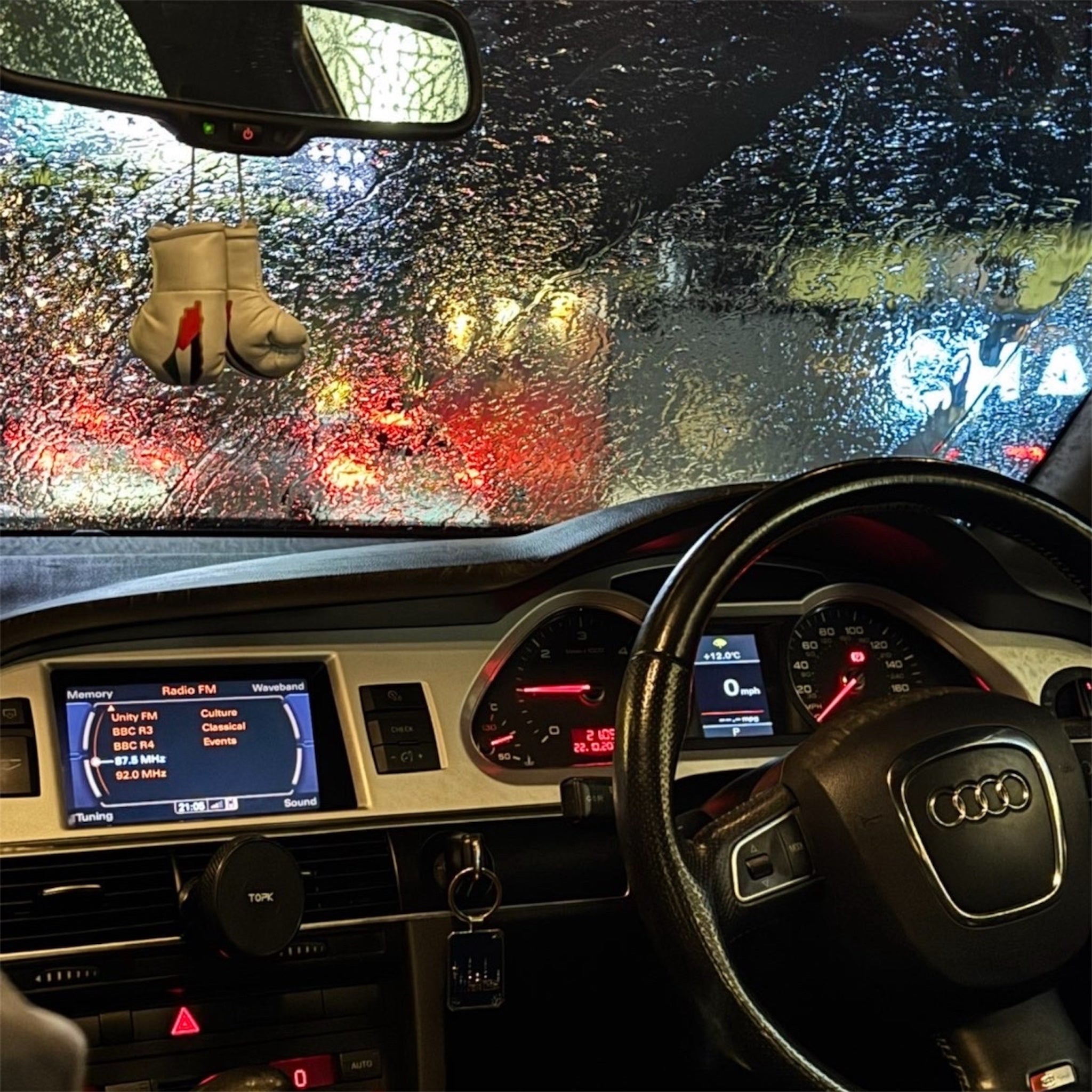 Miniature Palestine boxing gloves